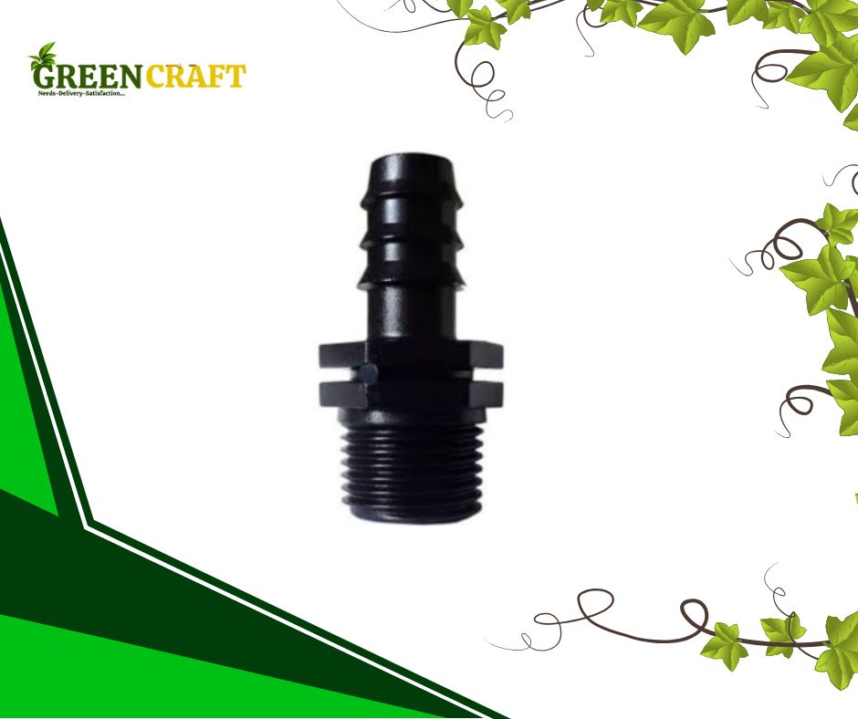 1/2 inch Thread Pipe to 16mm Tube Connector