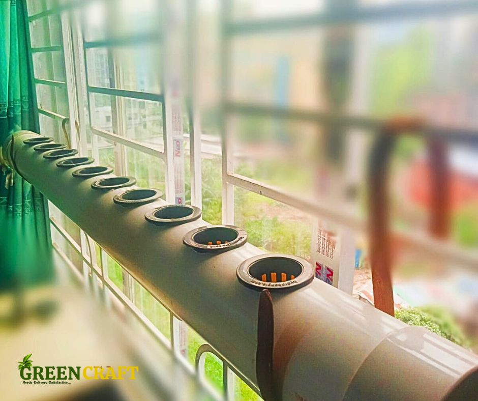 Hydroponics System 10 Cups Grill Mounted